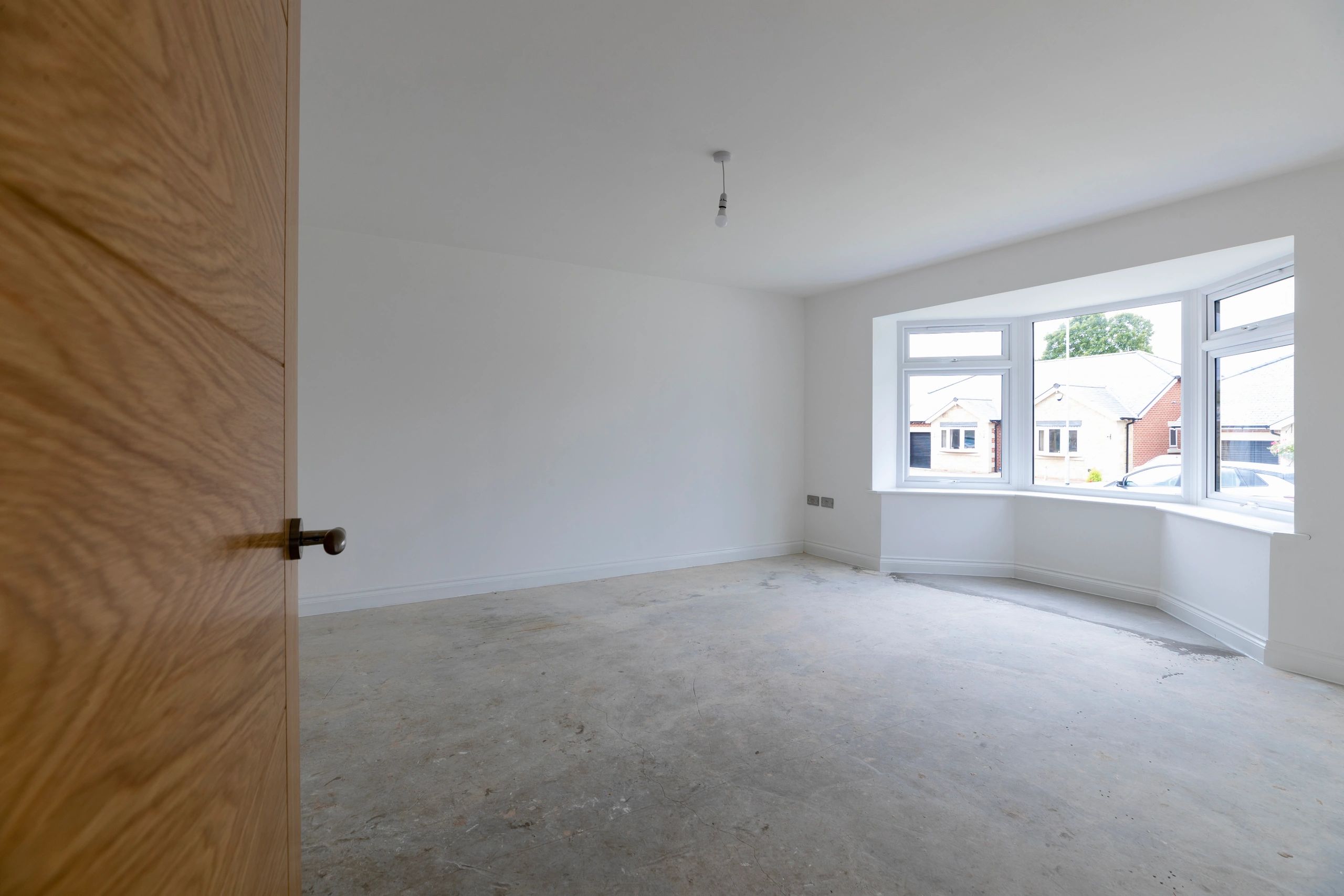 Room under restoration and ready for rebuild work