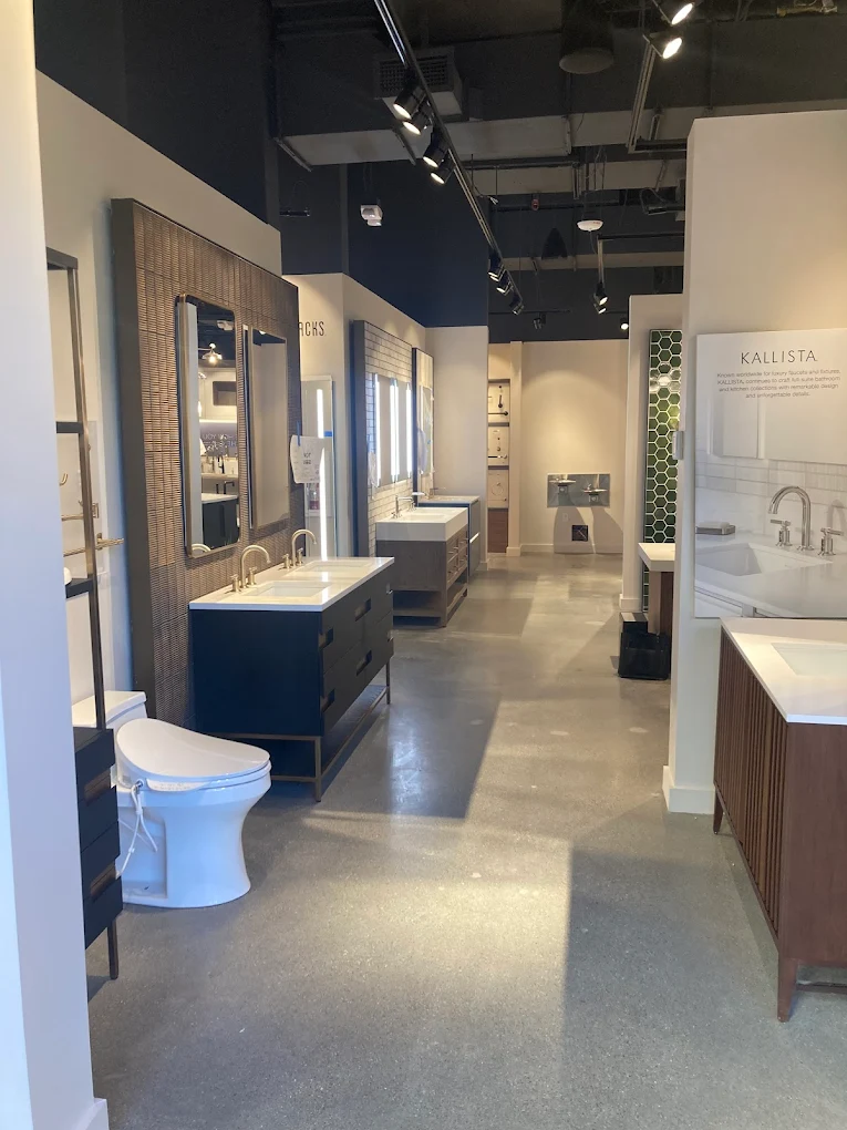 Finished display and built-in detail from a completed interior project